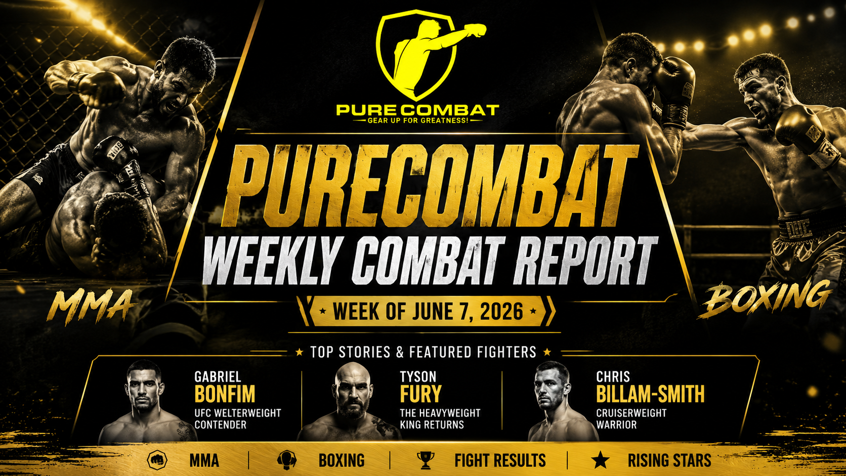 PURECOMBAT Weekly Combat Report